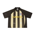 11CLUB Striped Mesh Boxy Soccer Jersey